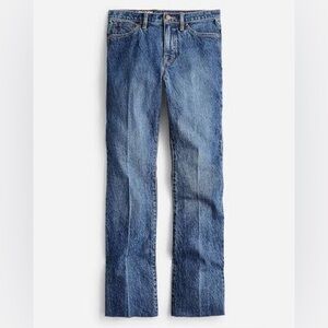 J. Crew Tall Demi-Boot Jean in Kamari Wash Size 27T